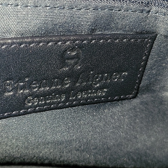 Ettienne Aigner Black Leather Crossbody Bag - Picture 10 of 15